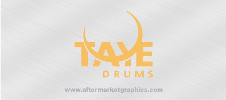 Taye Drums Decal